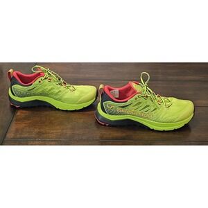 La Sportiva Men's Jackal II  Trail Running Shoes USA Size 11 Neon/Goji Sneakers